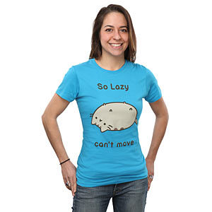 Ladies Lazy Cat Tee